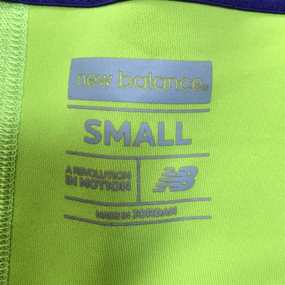 NEW Balance Size S green athletic shorts - Picture 2 of 7